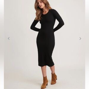 reformation jeans Dress size M navy blue Long sleeves